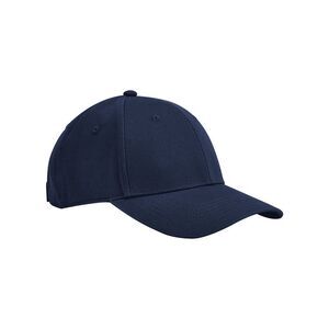 Beechfield Childrens/Kids Classic 6 Panel Natural Cotton Cap / French Navy